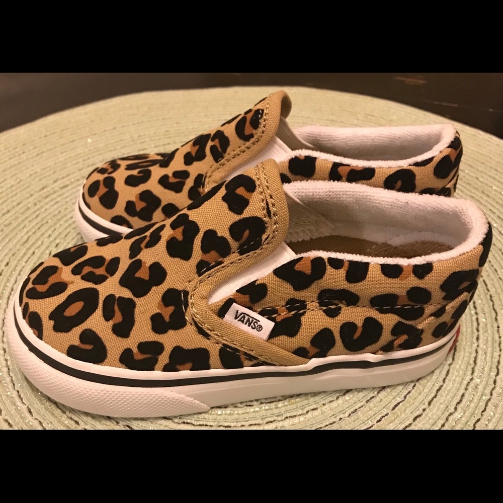 Toddler Girl Cheetah Vans